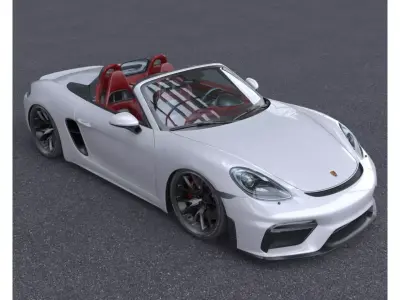 Porsche 718 3D model