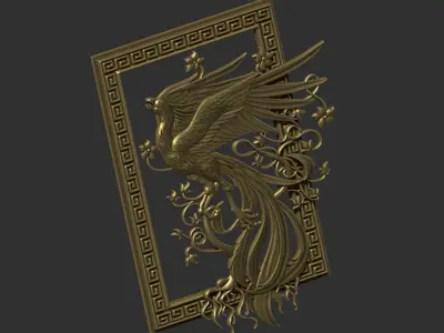 phoenix 3D print model