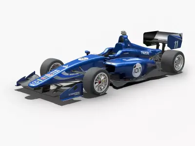 Dallara Indy Lights 2015 PBR Low-poly 3D model