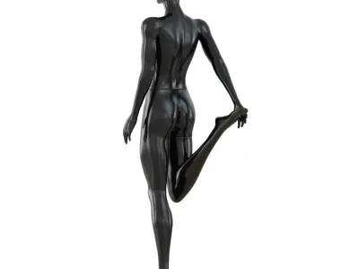Female Abstract Mannequin 95 3D model