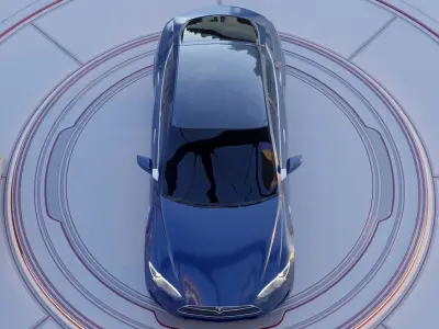 2016 Tesla Model S 3D model