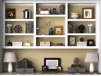 Shelf decoration 3D model