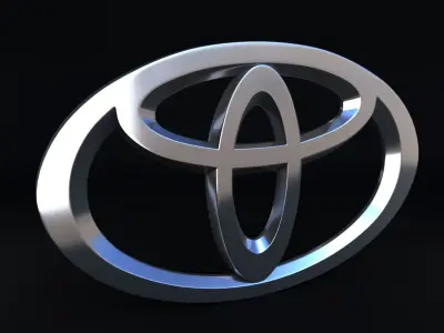 Toyota Logo 3D model