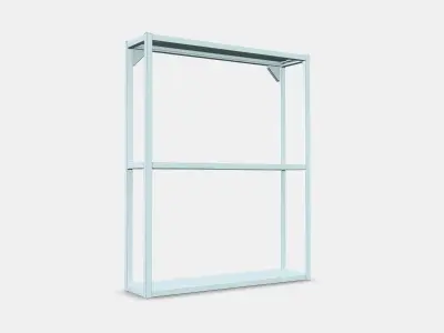 ENHET Wall fr w shelves 1 Low-poly 3D model