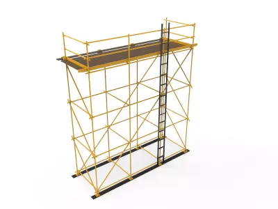 Scaffolding 3D model