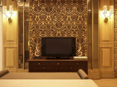 maim bedroom 25 3D model