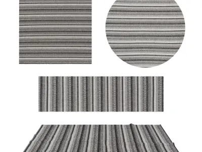 Rugs No 640 Low-poly 3D model