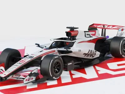 F1 Haas VF-26 2026 3D model