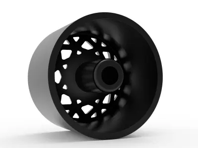 fuel off road UNIT wheel 3d print model 3D print model