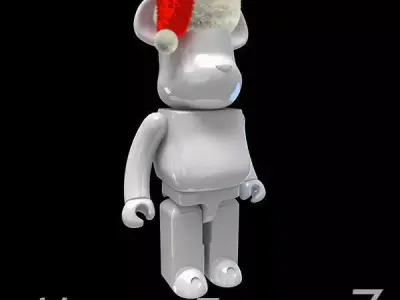 Christmas Bear Brick 3D model