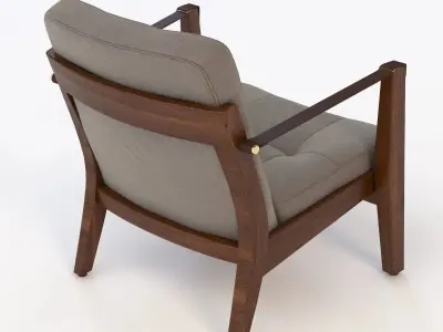 Capo Lounge Armchair 3D model