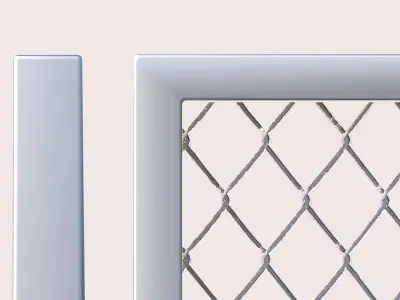 mesh pattern Low-poly 3D model