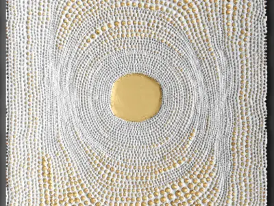 Panel painting 3D model