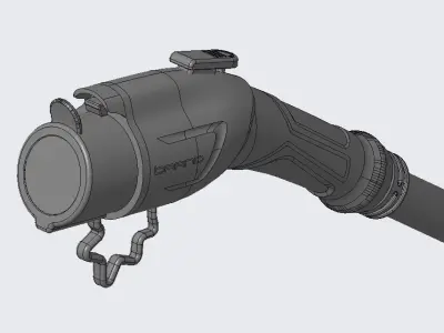 J1772 EV CHARGING CONNECTOR 3D print model