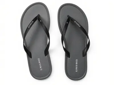 FlipFlop Sandals D Model Pack Low-poly 3D model