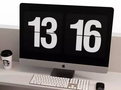 Reception Desk 3D model get