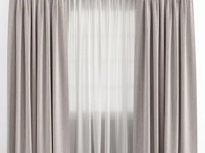 Curtain 16 3D model