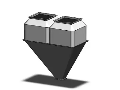 charging silo 3D model