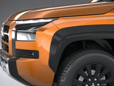 Mitsubishi L200 Triton Athlete 2024 3D model