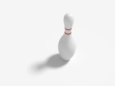 Bowling Pin 3D model
