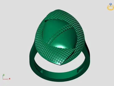 Women Plain Ring STL Models Womens Ring 3dmodels 3D print model 3D print model 61