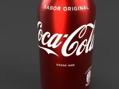 AN DRINKS 001 - Soda and beer  Free 3D model