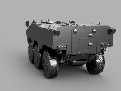 VBTP - GUARANI 6x6 3D print model