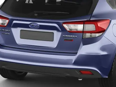Subaru Impreza 5-door 2017 3D model