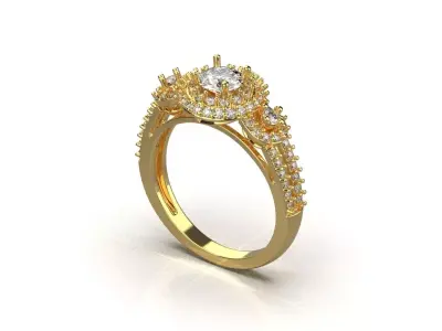 ring code 199 3D print model