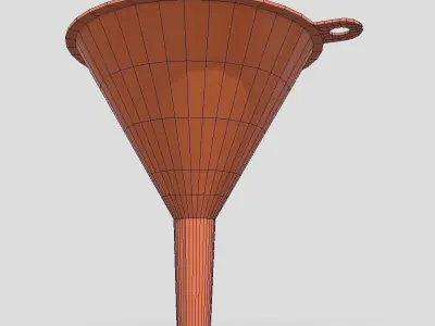 Funnel 2 Low-poly 3D model