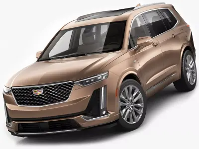 Cadillac XT6 3D model