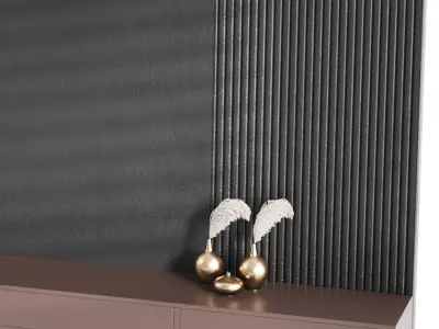 Decorative Wall panel  24 3D model