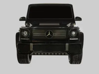 Mercedes-Benz G65 AMG Low-poly 3D model