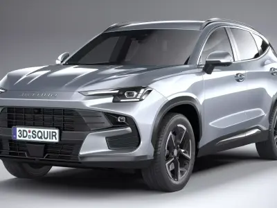 Jetour Dashing 2025 3D model