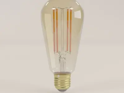 Decorative Edison Bulb LED E24 3D model