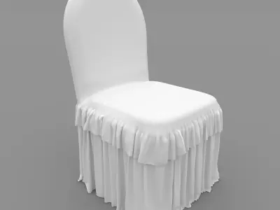 Banquet Chair 44 3D model