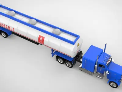PeterBilt Truck 3D model