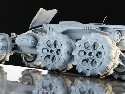 Mass effect Nd1 Nomad 3D print model