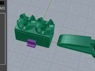 5pt Gem Or Diamond Tennis Bracelet 3D print model