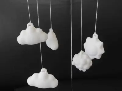 Sheep Crib Mobile 3D print model