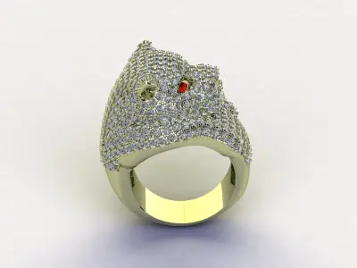 Tiger Ring Puma 3D model