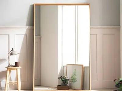 mirror wall-mounted - 730 natural 3D model