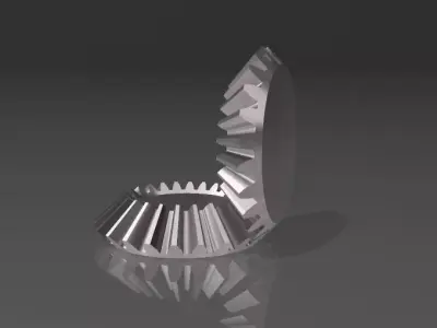 3M MODULE 24T BEVEL GEAR 1 TO 1 3D print model
