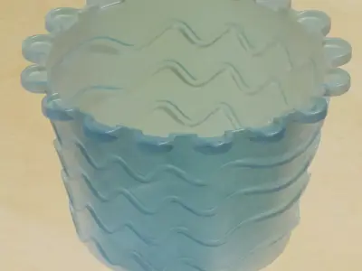 Transparent Pot 3D model