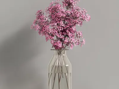 Collaction Plants Bouquet 17 3D model