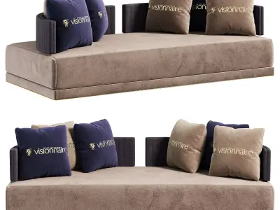  MILLER sofa by Visionnaire  3D model