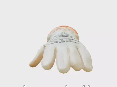 Instant Language Translation Glove Model Low-poly 3D model