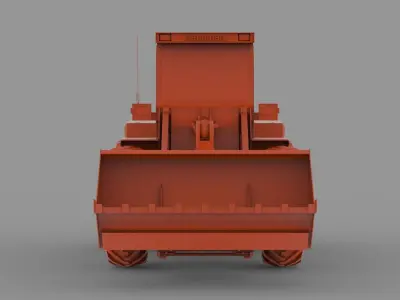 Hanomag 55D 3D print model