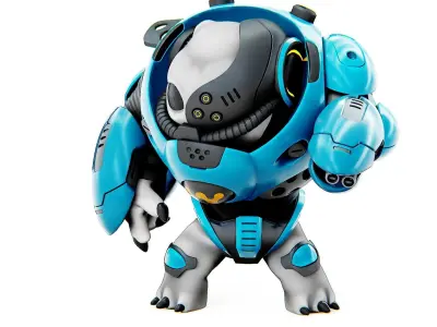 ALIEN TROOPER 13-V  Rigged for Unreal Engine - Unity - MIXAMO  3D model