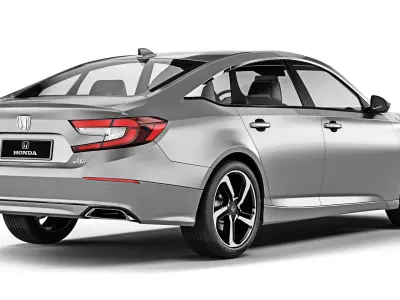 Honda Accord Sport 2T 2018 3D model
